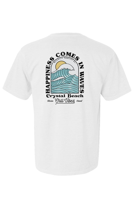 Crystal Beach Chill Vibes Tee